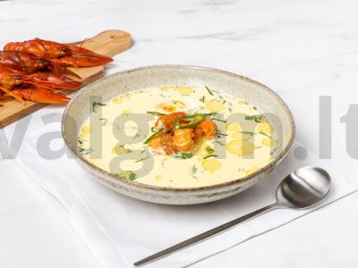 Alaus sriuba su vėžiais pagrindine nuotrauka