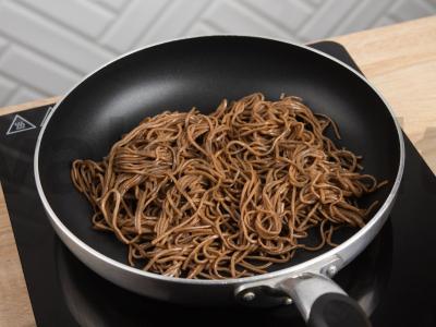 Soba su avokadu ir varškės sūriu Žingsnis 3