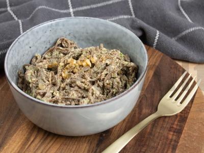 Soba su avokadu ir varškės sūriu pagrindine nuotrauka