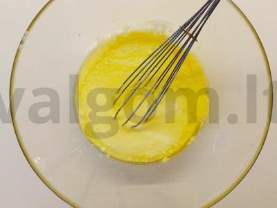 Sūrio bandelės su kumpiu Žingsnis 2