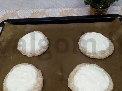 cukrumi apvoliotos bandelės Žingsnis 4