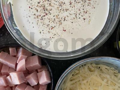 Sūrus makaronų troškinys Žingsnis 2