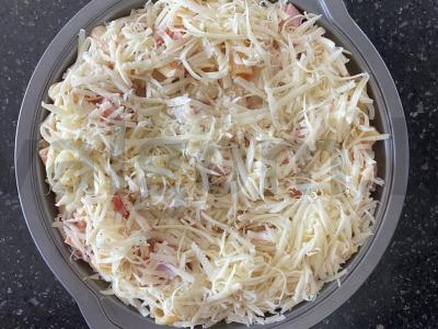 Sūrus makaronų troškinys Žingsnis 6