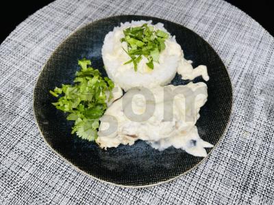 Vištiena "Gedlibje" su grietine ir grietinėle pagrindine nuotrauka