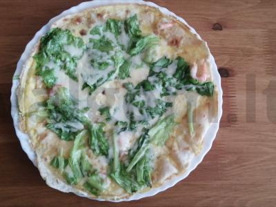 Kiaušinienė, "Stebuklingas patiekalas". Žingsnis 7