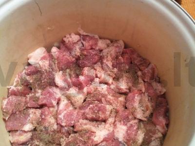 Aromatinio kebabo be acto svogūnų marinate "Classic of Taste" receptas Žingsnis 3