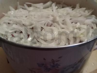 Aromatinio kebabo be acto svogūnų marinate "Classic of Taste" receptas Žingsnis 5