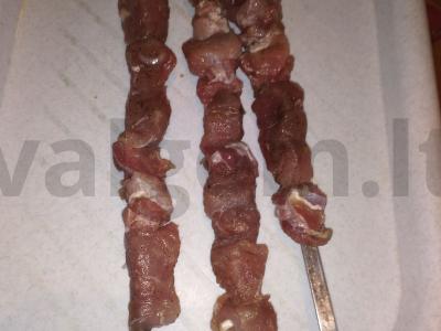 Aromatinio kebabo be acto svogūnų marinate "Classic of Taste" receptas Žingsnis 6