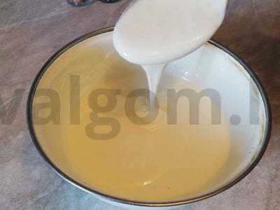 Desertas be kepimo Žingsnis 2