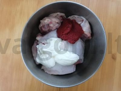 Indiškas vištienos biryani Žingsnis 1