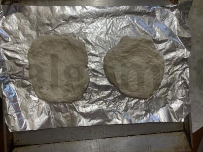 Purios ir purios picos iš mielinės tešlos Žingsnis 3