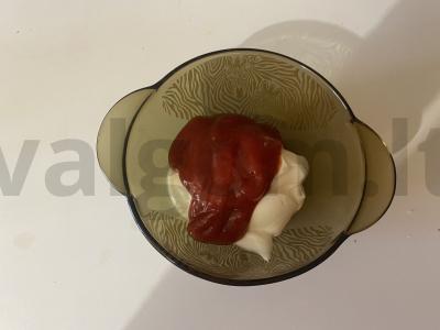 Purios ir purios picos iš mielinės tešlos Žingsnis 5