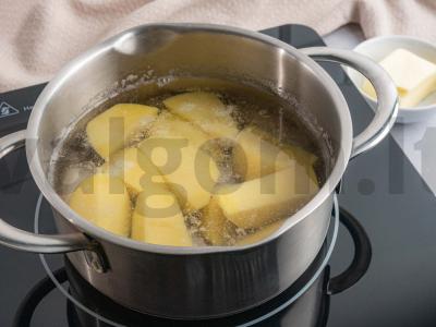 Kepta triušio koja su koše Žingsnis 1