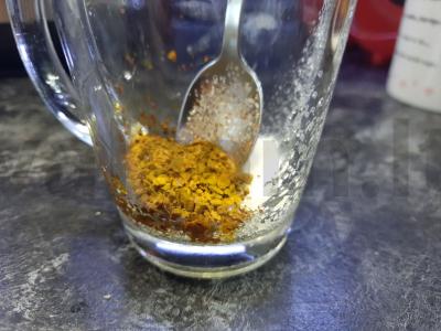 Kava su pieno puta Žingsnis 1