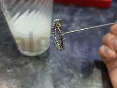 Kava su pieno puta Žingsnis 3