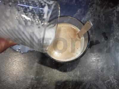 Kava su pieno puta Žingsnis 4