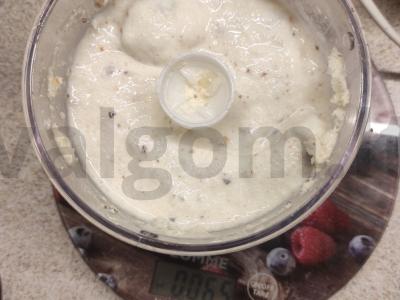 Dietiniai ledai su "Snickers". Žingsnis 2