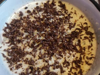 Dietiniai ledai su "Snickers". Žingsnis 4