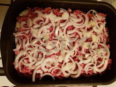 Cukinijų ir mėsos troškinys "Atsisveikinimas su derliumi!" Žingsnis 2