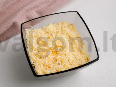 Salotos su žuvies konservais ir sūriu Žingsnis 11