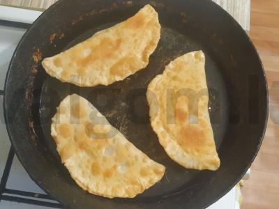 Chebureks "Pasninko laikotarpiui" Žingsnis 6