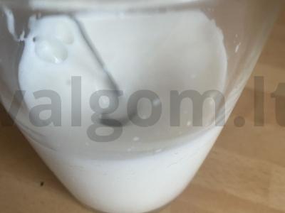 Labai kaloringa "Rainbow Mood" kava. Žingsnis 4