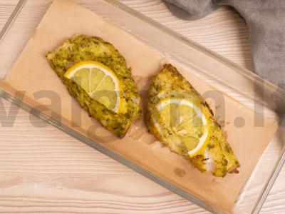 Ešerys, keptas su pesto padažu Žingsnis 4