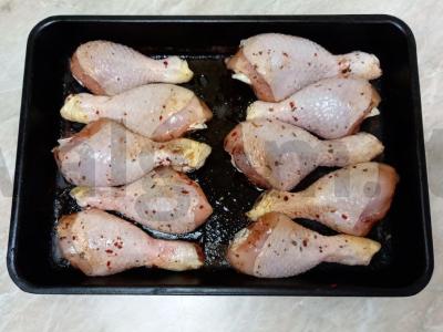 Kepti vištienos blauzdelės su grybais sojų padaže Žingsnis 2