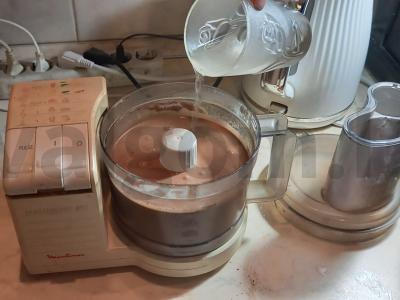 Naujųjų metų išvakarių tortas. Žingsnis 1