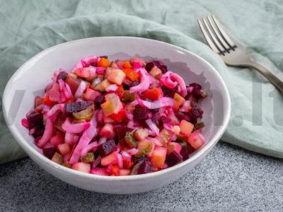 Kalmarų vinaigretė Žingsnis 4