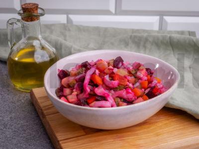 Kalmarų vinaigretė pagrindine nuotrauka
