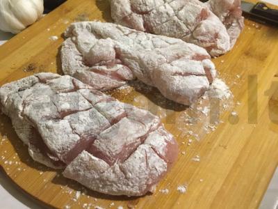 Penkių žvaigždučių krūtinė Žingsnis 2