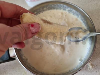 Bananų baltymų kokteilis Žingsnis 2