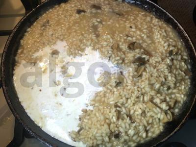 Risotto su pievagrybiais ir šafranu Žingsnis 3