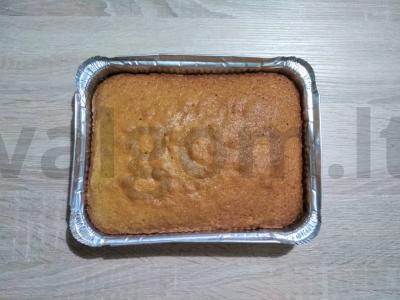 Aromatizuotas kukurūzų miltų keksas Žingsnis 3