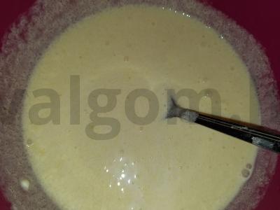 Šokoladinis pyragas Žingsnis 1