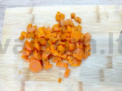 Vinaigrette su marinuotais svogūnais Žingsnis 2