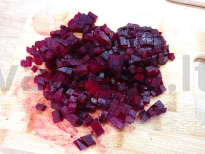 Vinaigrette su marinuotais svogūnais Žingsnis 4