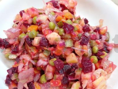 Vinaigrette su marinuotais svogūnais Žingsnis 8