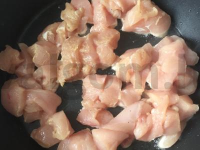 Ryžiai su balta vištiena Žingsnis 1