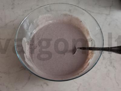 Šokoladinis meduolių pyragas Žingsnis 5
