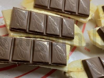 Šokoladiniai pyragėliai su bananais Žingsnis 3