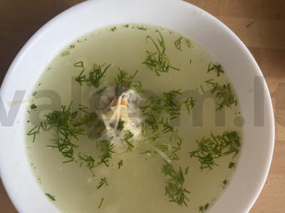 Garbanota sriuba. pagrindine nuotrauka