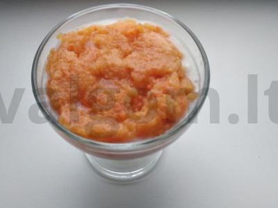 Kokosų pieno želė su pektinu pagrindine nuotrauka