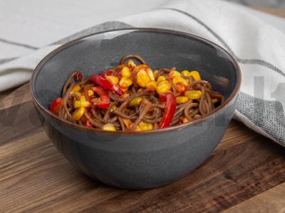 Soba su kukurūzų ir salsos padažu Žingsnis 5