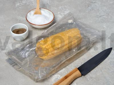 Mikrobangų krosnelės kukurūzai Žingsnis 2