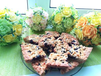 Tarkuoti serbentų sausainiai pagrindine nuotrauka