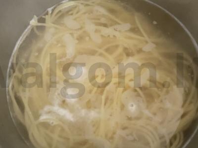 Makaronai su vištienos filė grietinėlėje Žingsnis 2