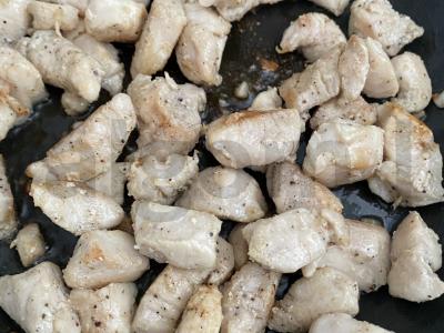 Makaronai su vištienos filė grietinėlėje Žingsnis 3