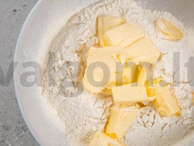 Mandarinų sausainių receptas Žingsnis 2